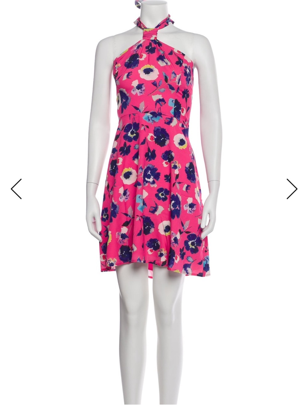 Woman’s Hutch Pink Floral Halter Dress